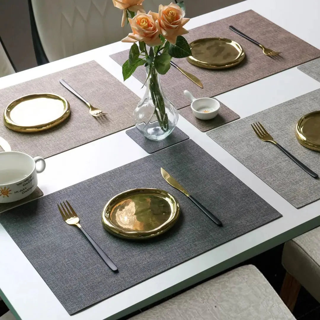 Bennie PVC Dual Side Placemat-Speckled Space