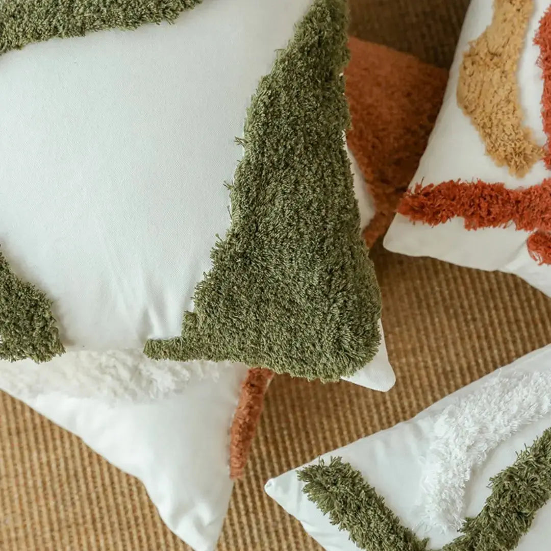 Earl Tufted Decor Cushion Cover-Speckled Space