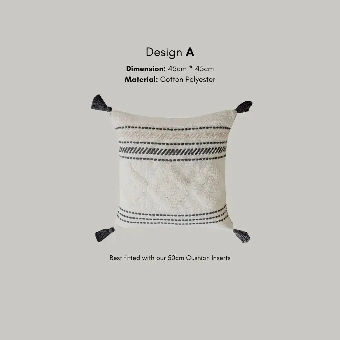 Matrix Tufted Cushion Cover-Speckled Space