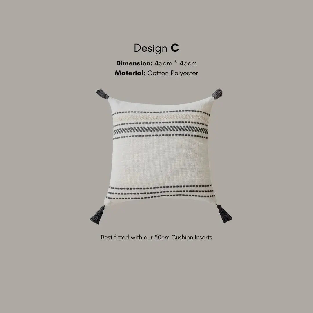 Matrix Tufted Cushion Cover-Speckled Space