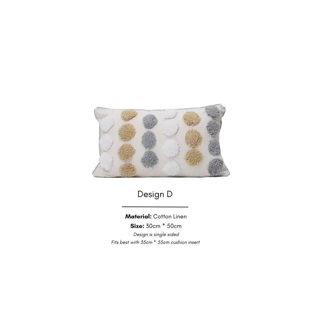Sally Tufted Cushion Cover-Speckled Space