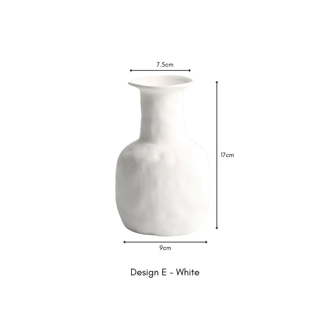 Rvan Ceramic Vase-Speckled Space