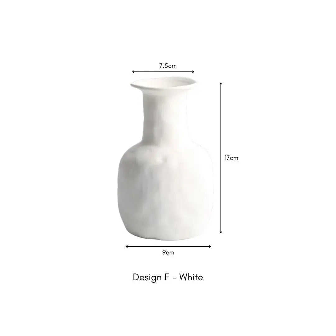 Rvan Ceramic Vase-Speckled Space