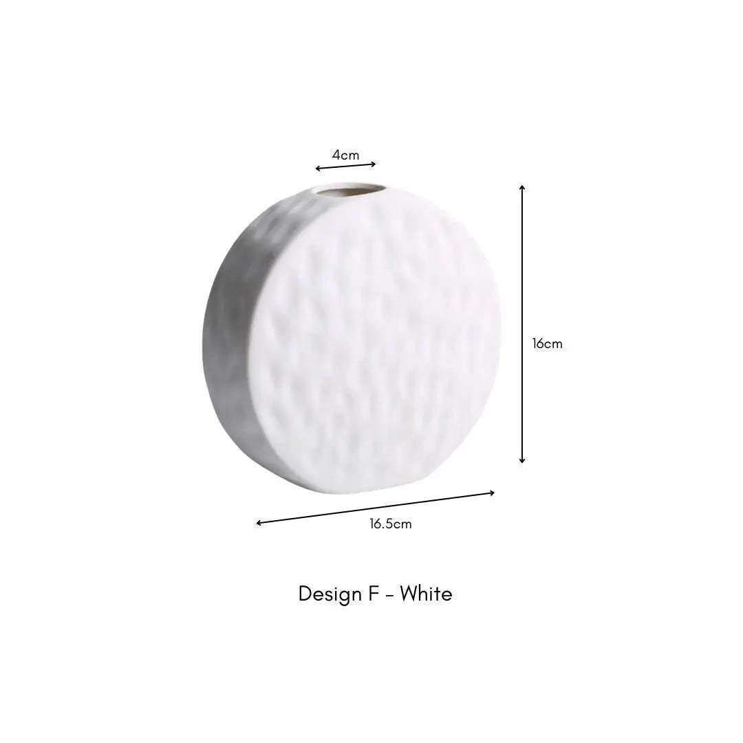 Rvan Ceramic Vase-Speckled Space