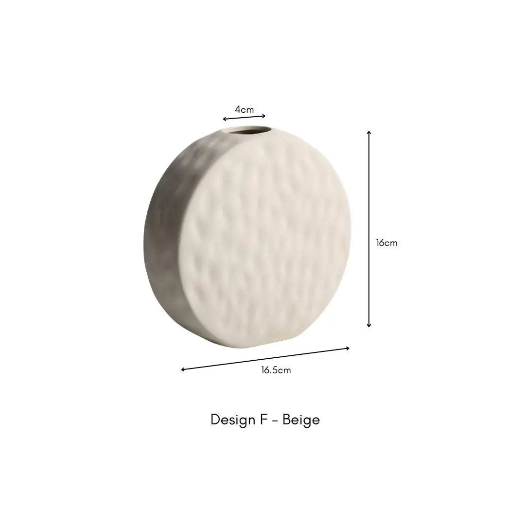 Rvan Ceramic Vase-Speckled Space