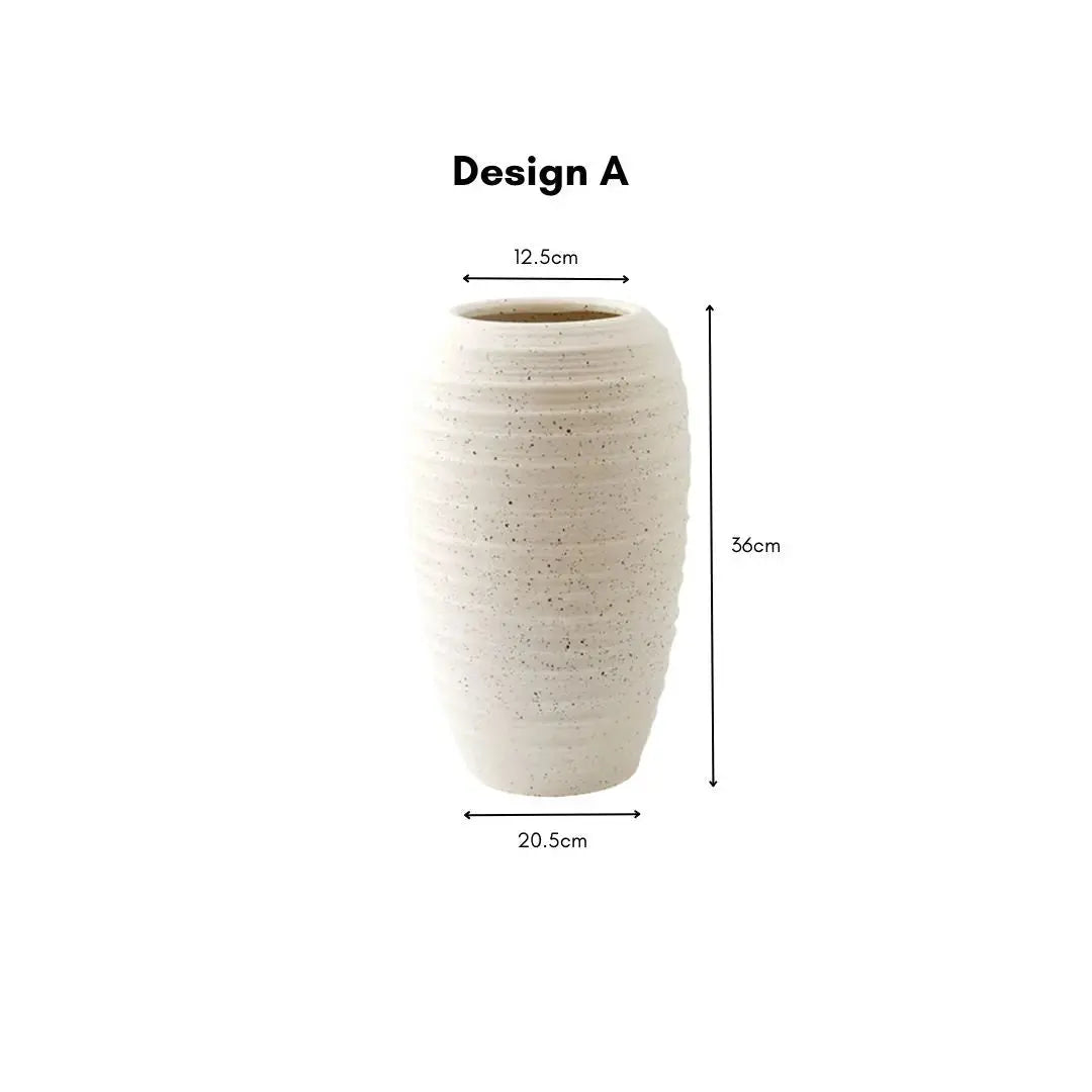 David Ceramic Decorative Vase-Speckled Space