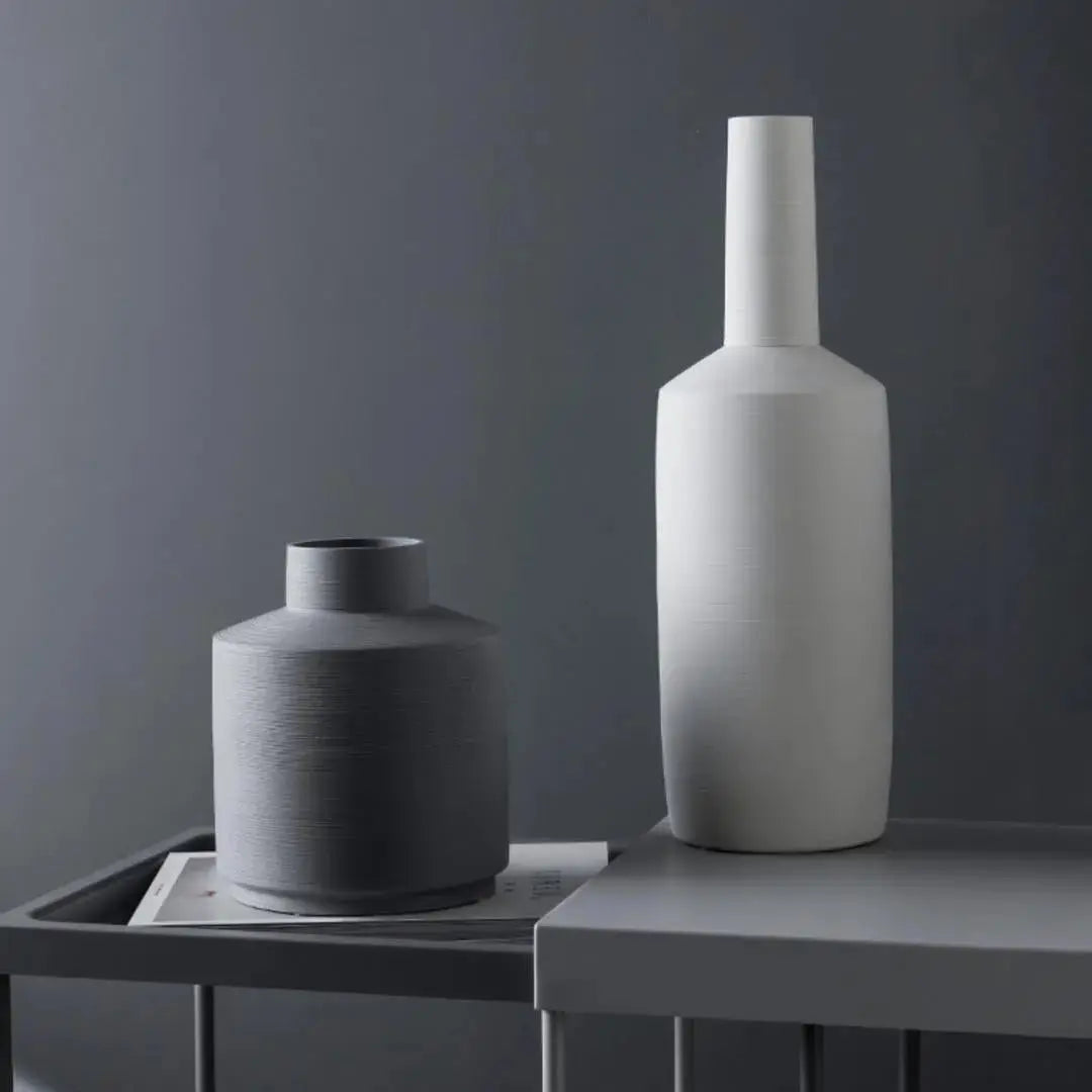 Shytn Ceramic Decorative Vase-Speckled Space