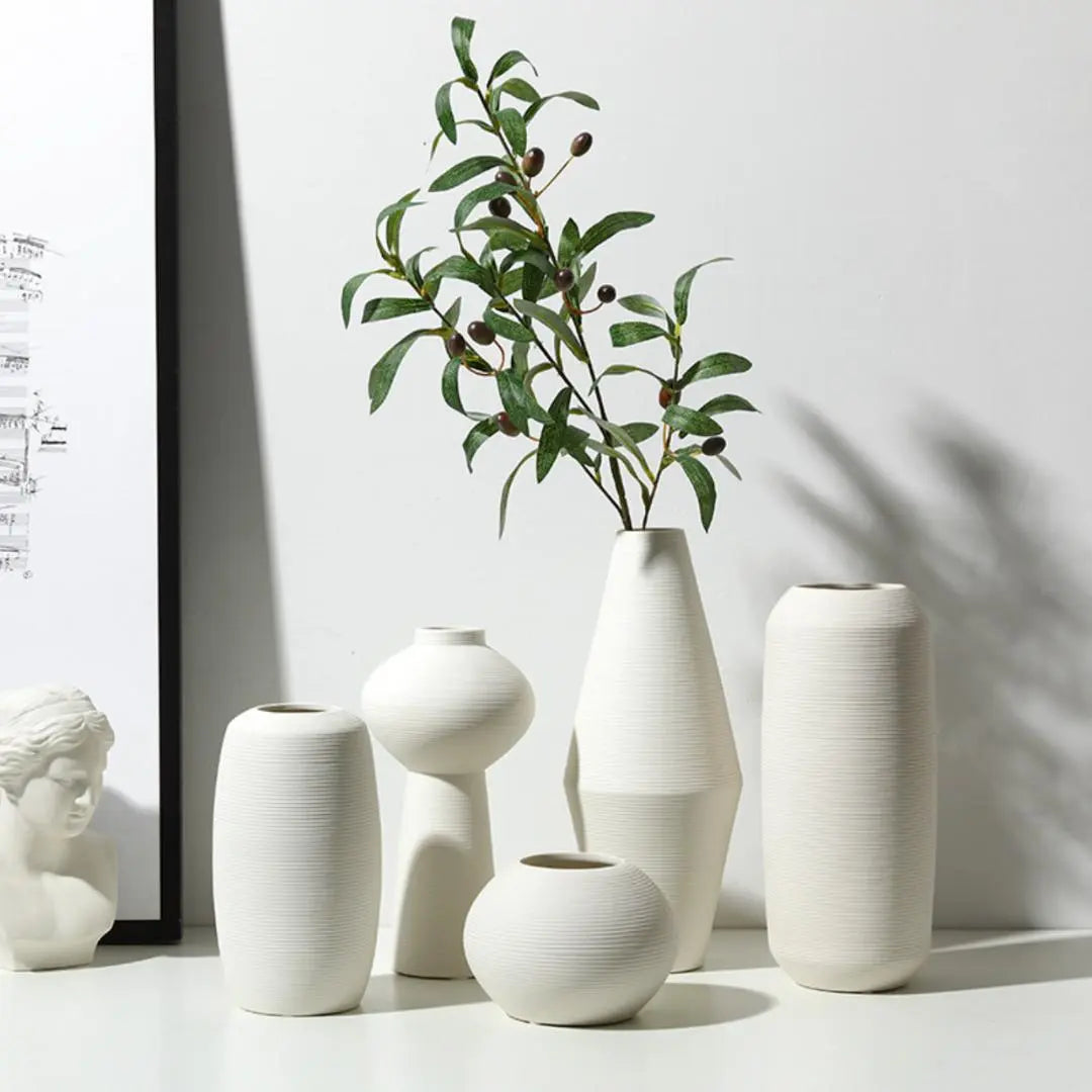 Sonila Ceramic Decorative Vase-Speckled Space