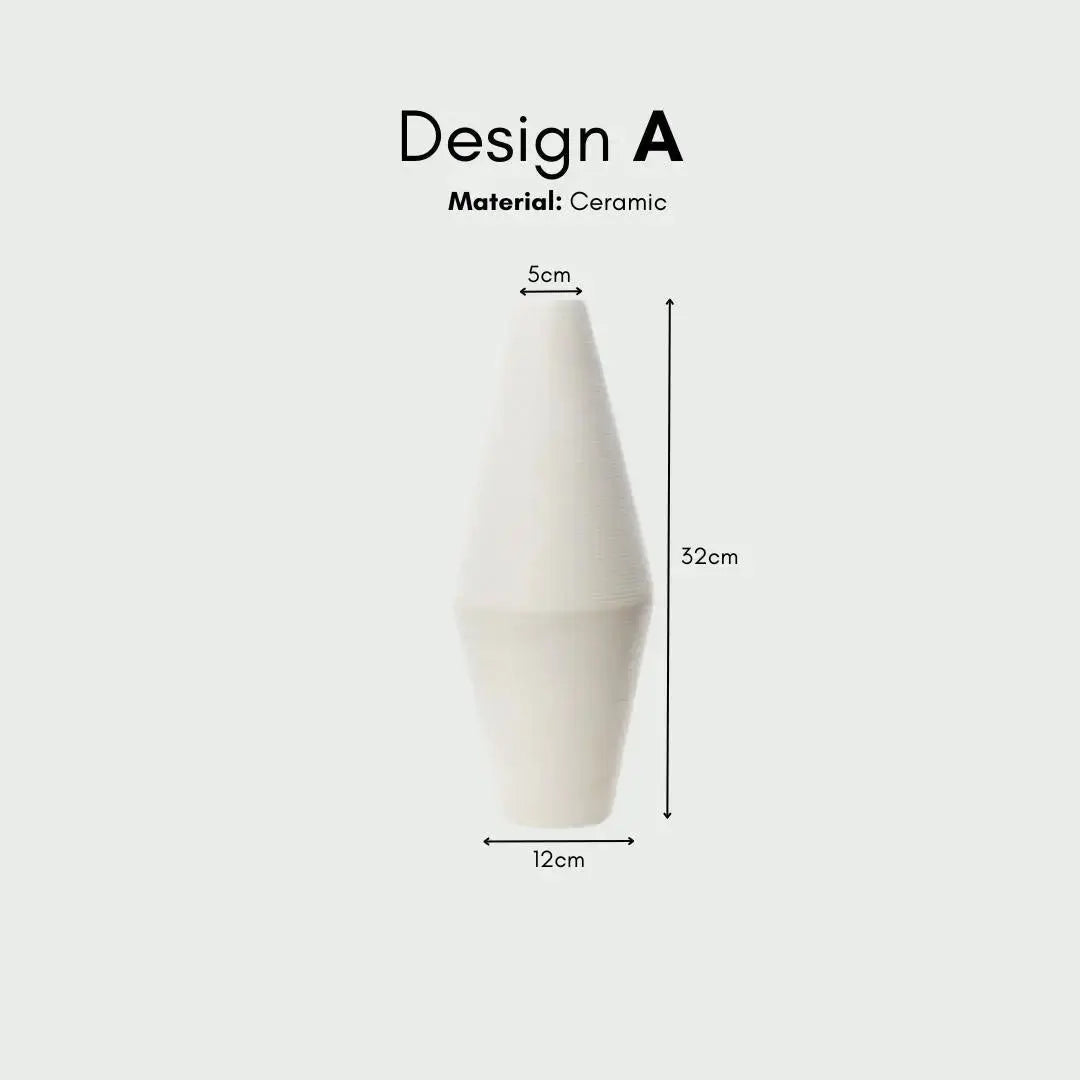 Sonila Ceramic Decorative Vase-Speckled Space