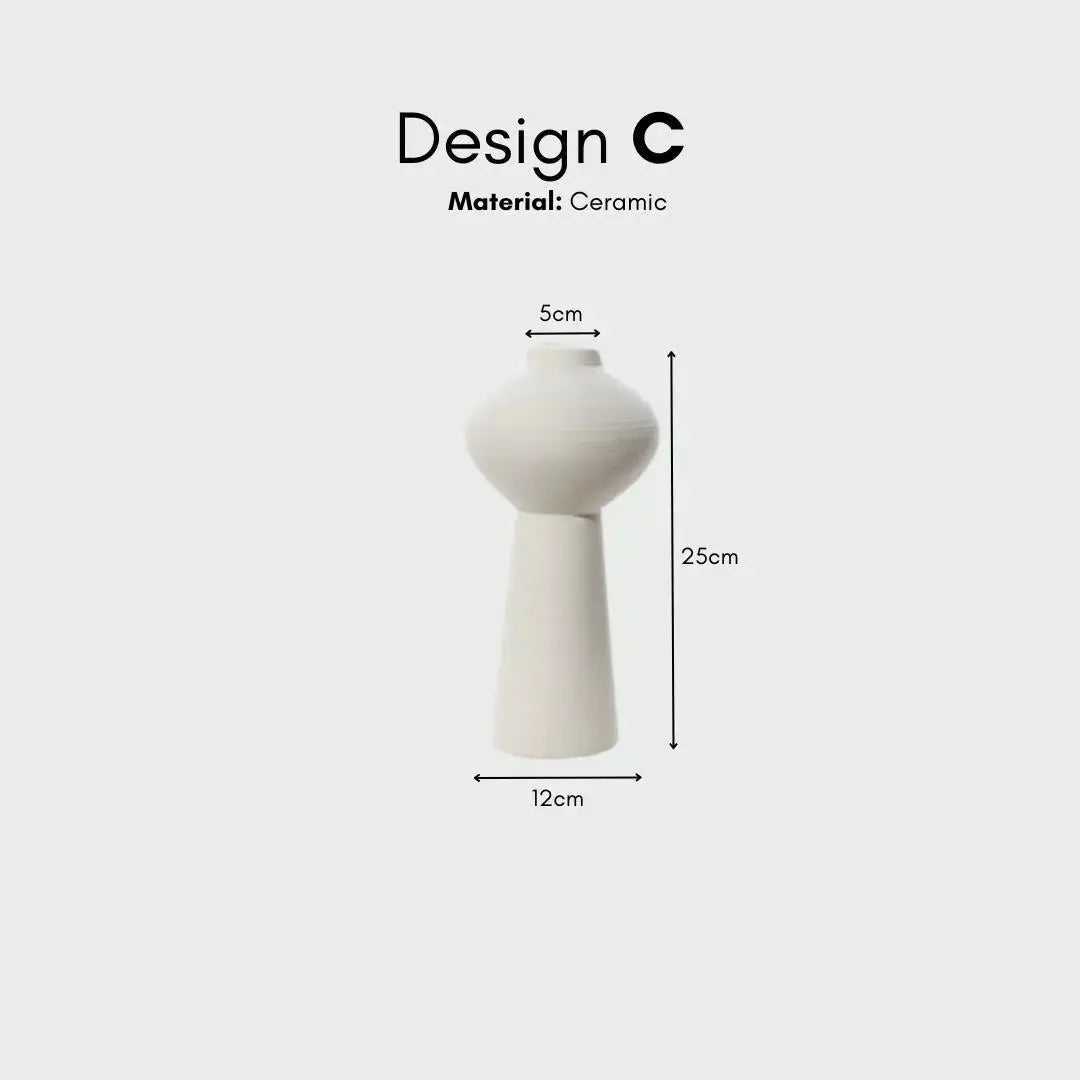 Sonila Ceramic Decorative Vase-Speckled Space
