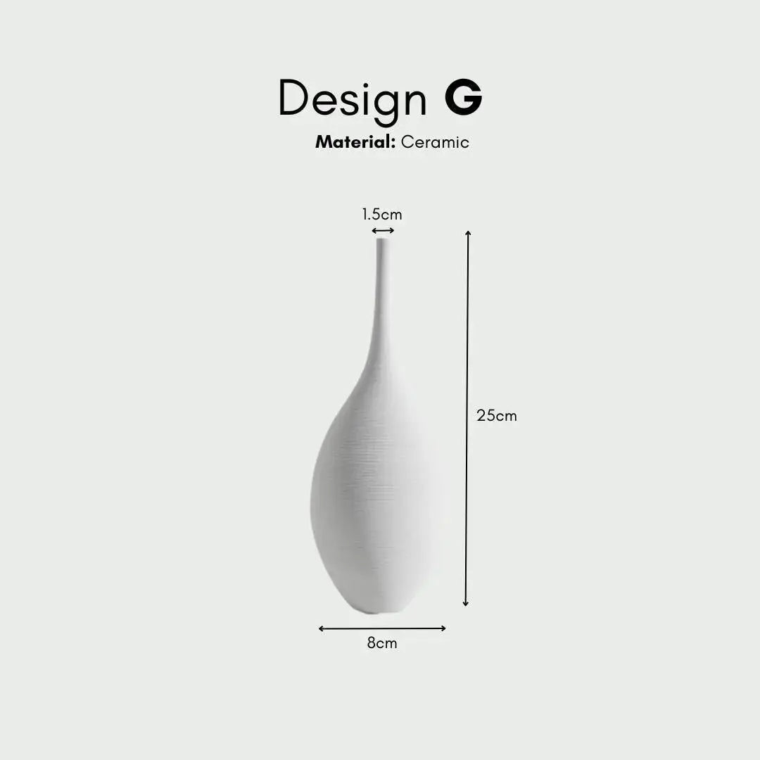 Sonila Ceramic Decorative Vase-Speckled Space