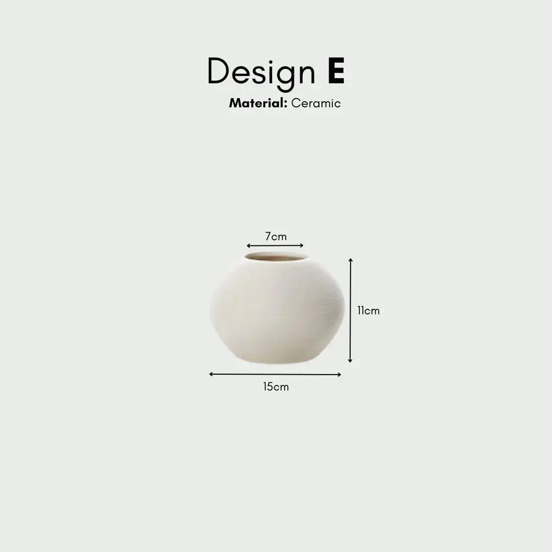 Sonila Ceramic Decorative Vase-Speckled Space