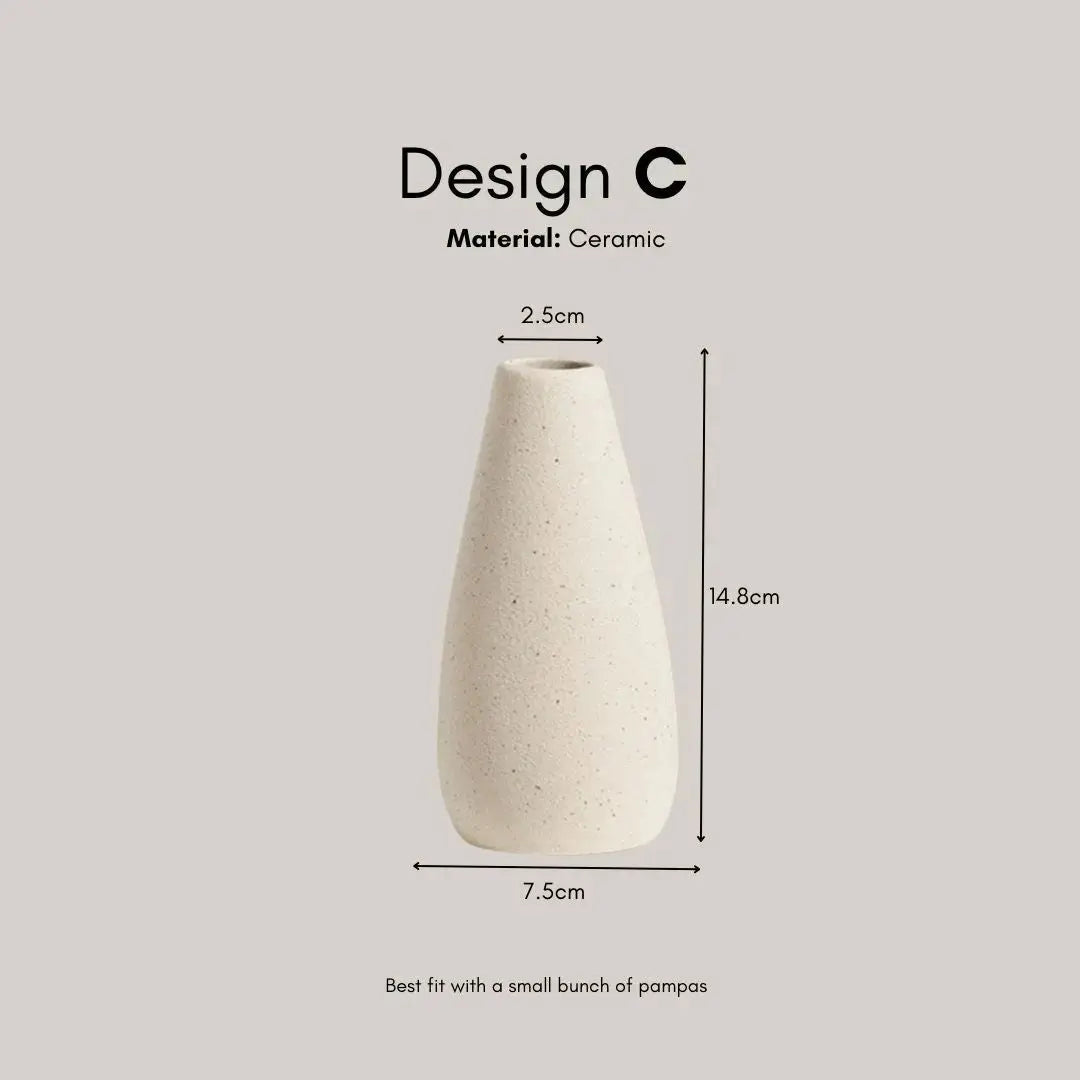 Yundalo Ceramic Decorative Vase-Speckled Space