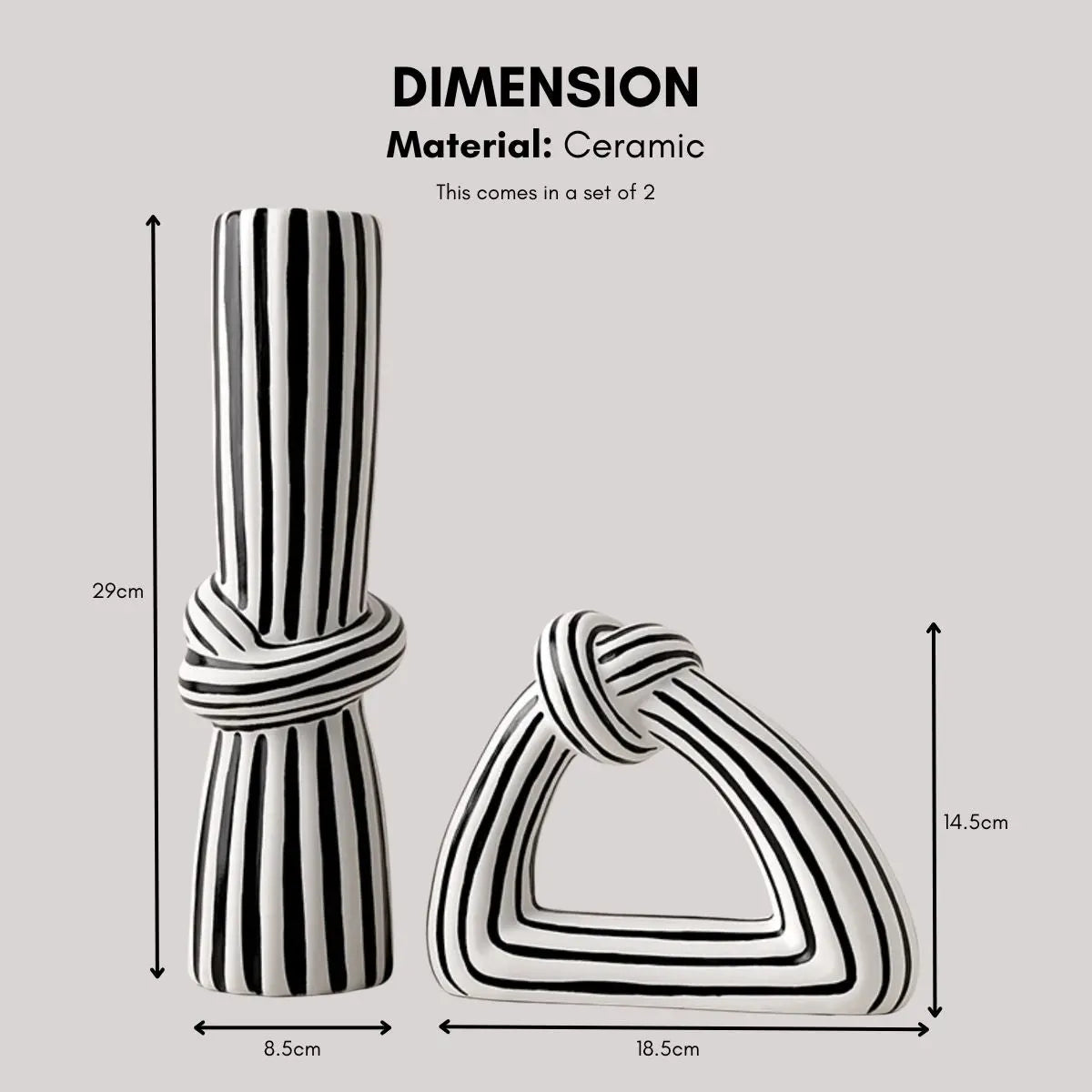 Salazar Decorative Vase Set-Speckled Space