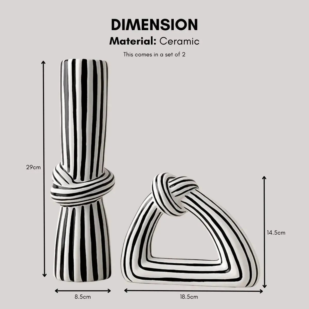 Salazar Decorative Vase Set-Speckled Space