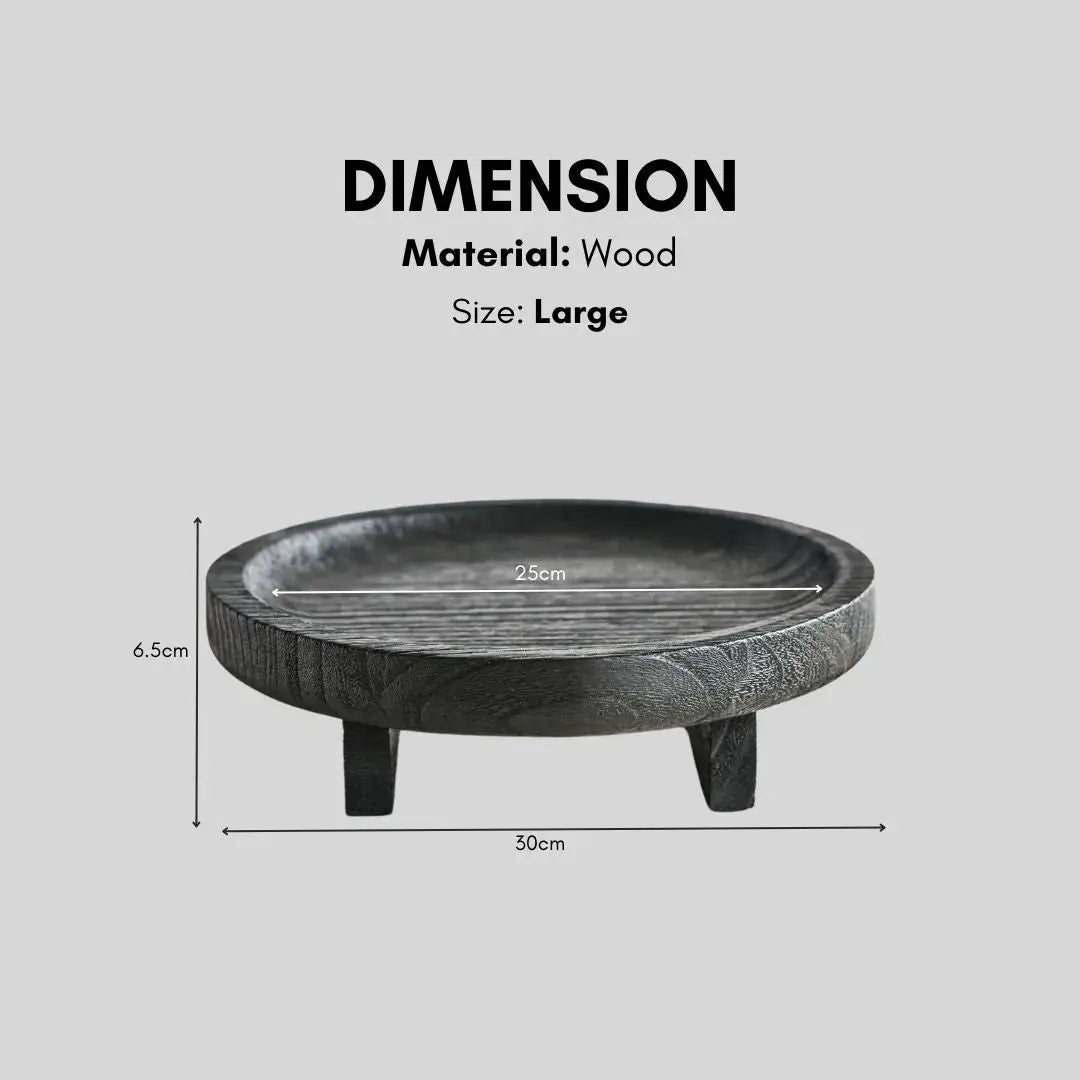 Hion Decorative Wooden Tray-Speckled Space