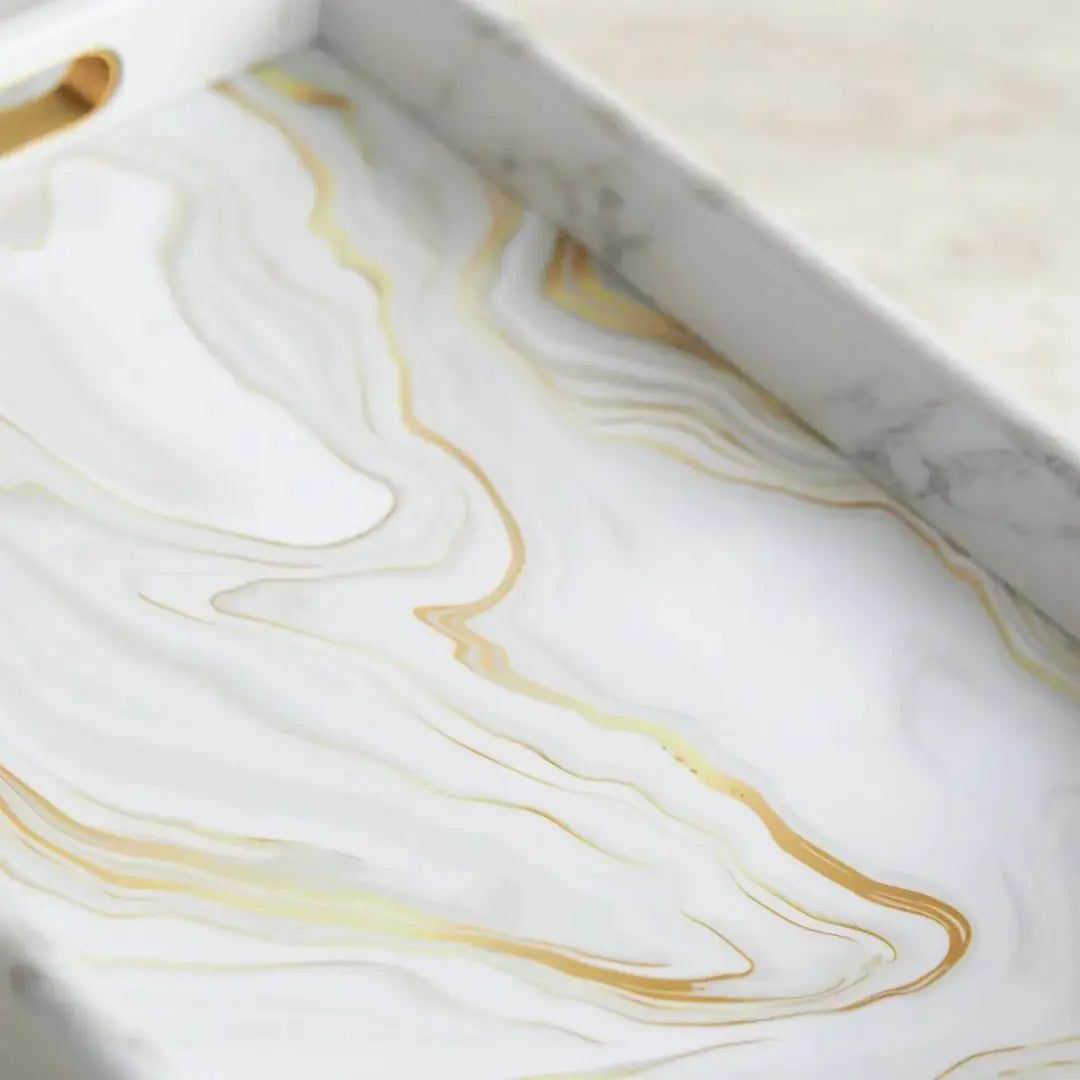 Oreily Decorative Serving Tray-Speckled Space