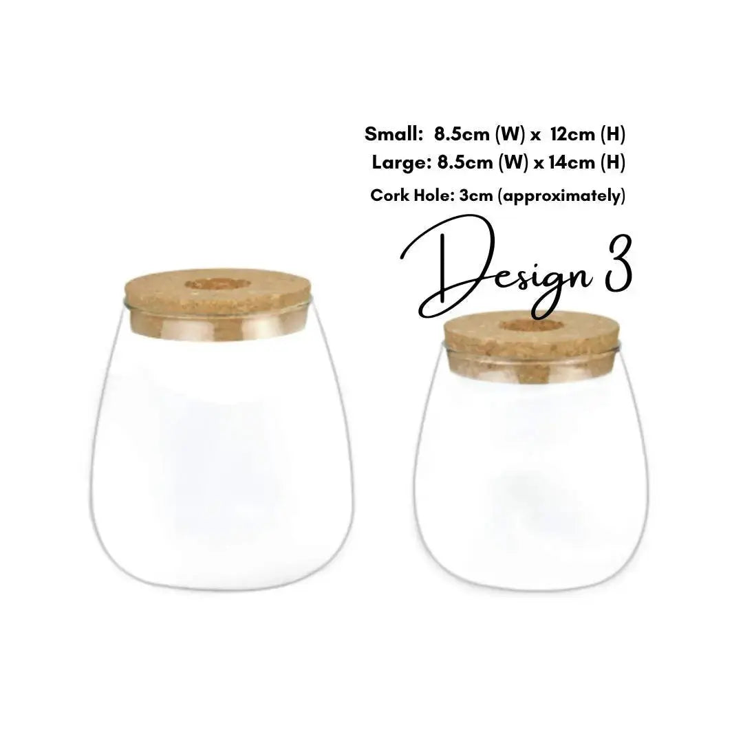 Plant Propagating Glass Jar-Speckled Space