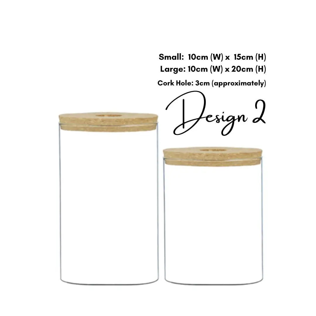 Plant Propagating Glass Jar-Speckled Space