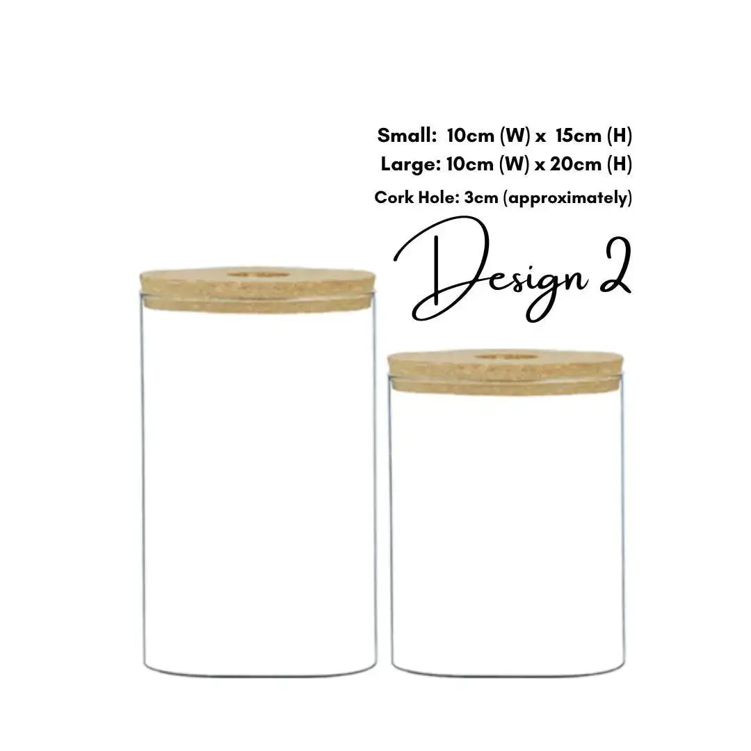 Plant Propagating Glass Jar-Speckled Space
