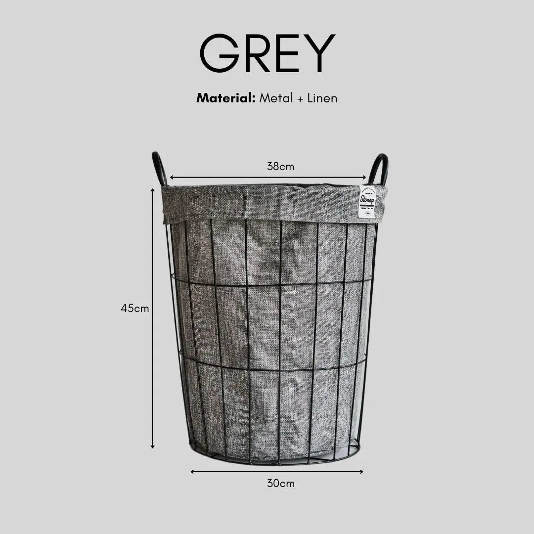 Senola Laundry Basket-Speckled Space
