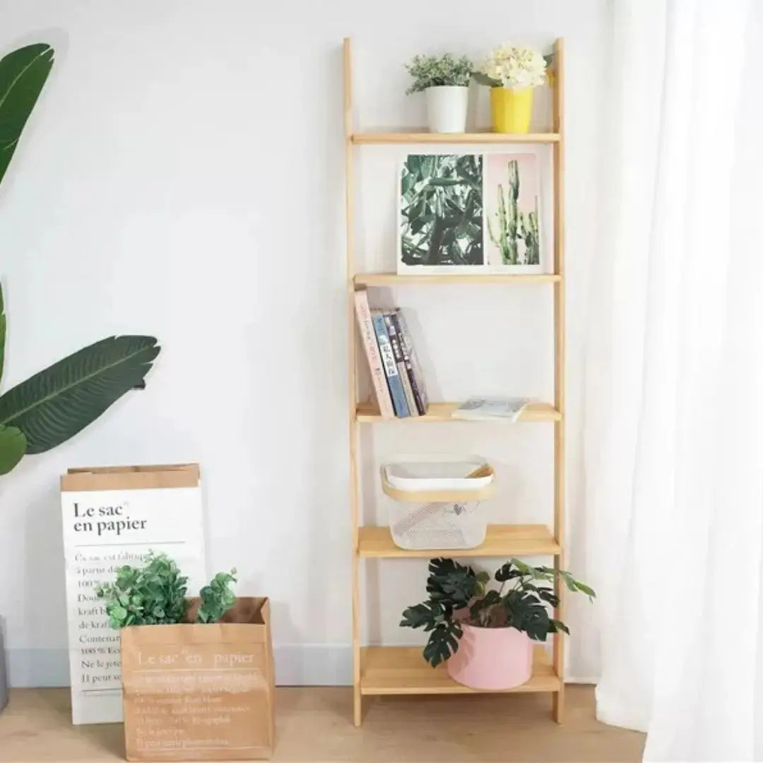 Denille Wooden Decorative Rack-Speckled Space