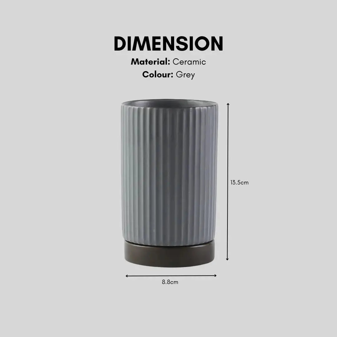 Reui Ceramic Cultery Holder-Speckled Space