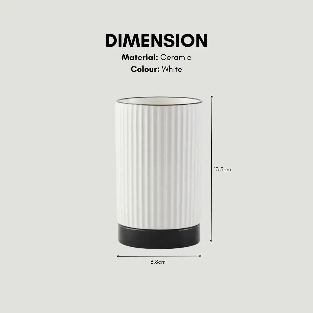 Reui Ceramic Cultery Holder-Speckled Space