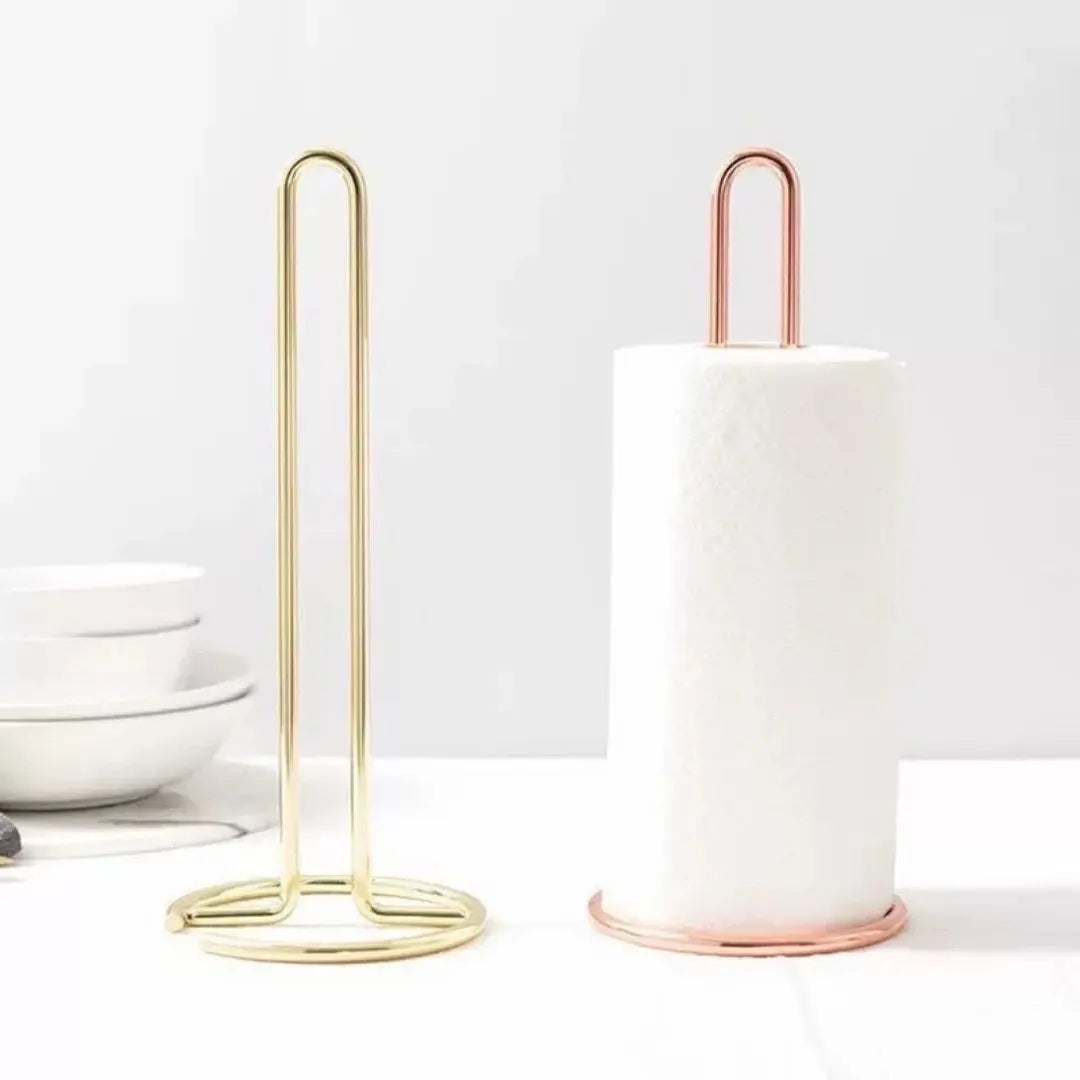 Kate Stainless Steel Kitchen Towel Stand-Speckled Space