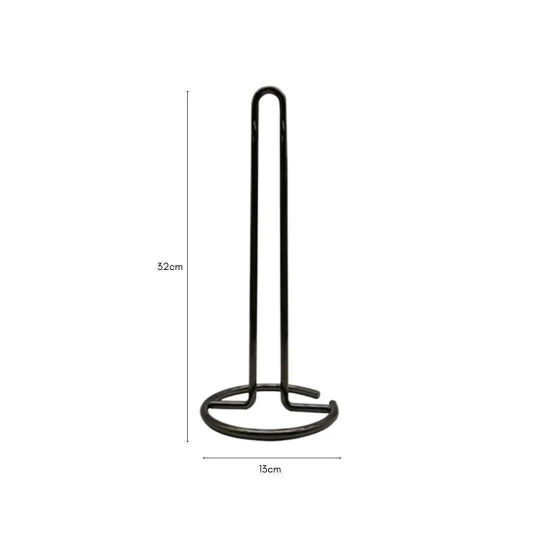 Kate Stainless Steel Kitchen Towel Stand-Speckled Space