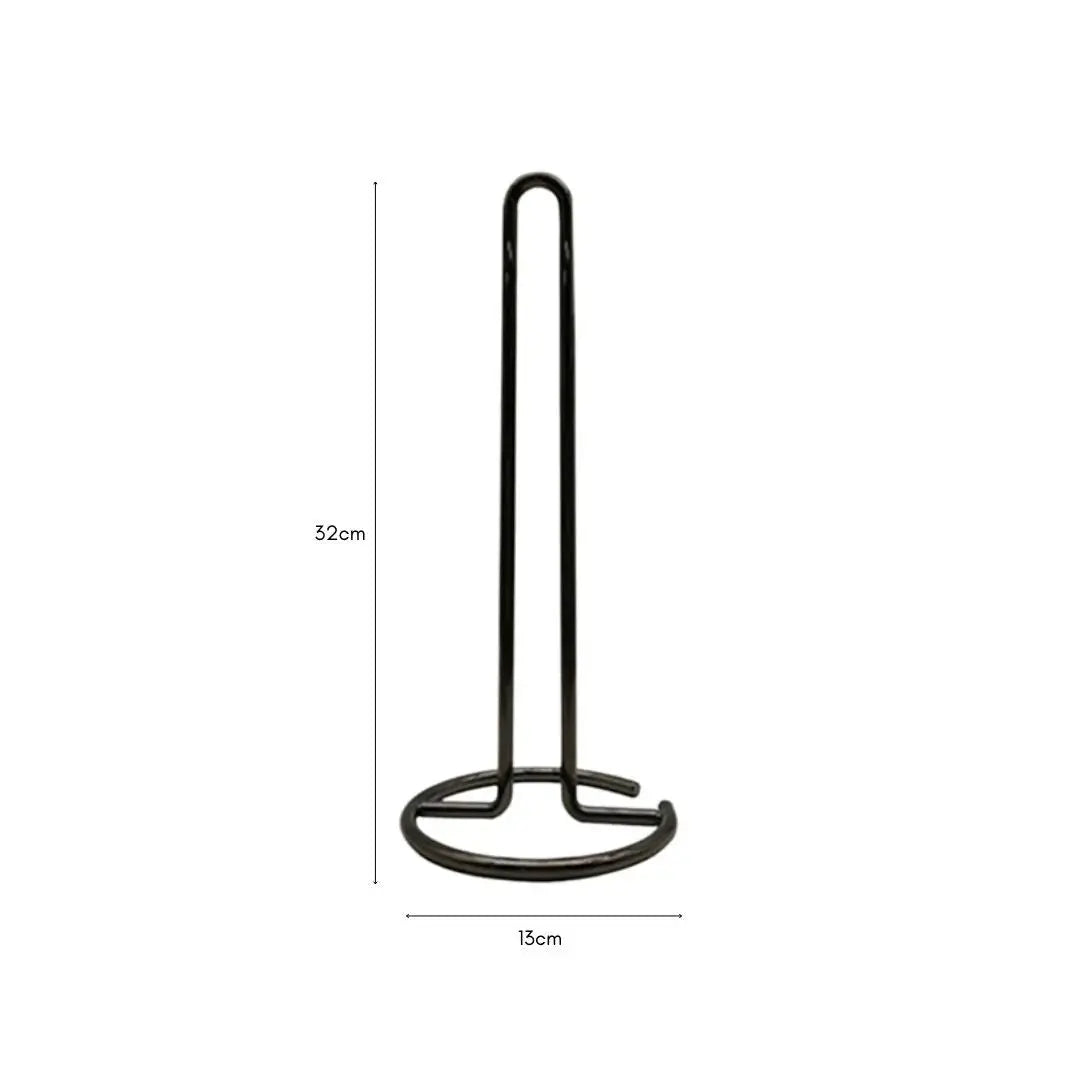 Kate Stainless Steel Kitchen Towel Stand-Speckled Space