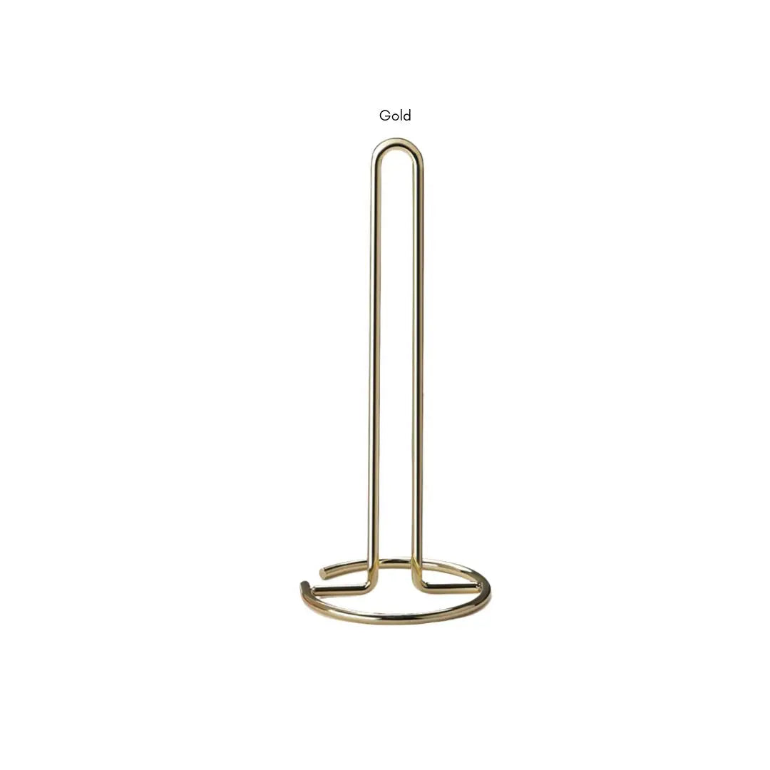 Kate Stainless Steel Kitchen Towel Stand-Speckled Space