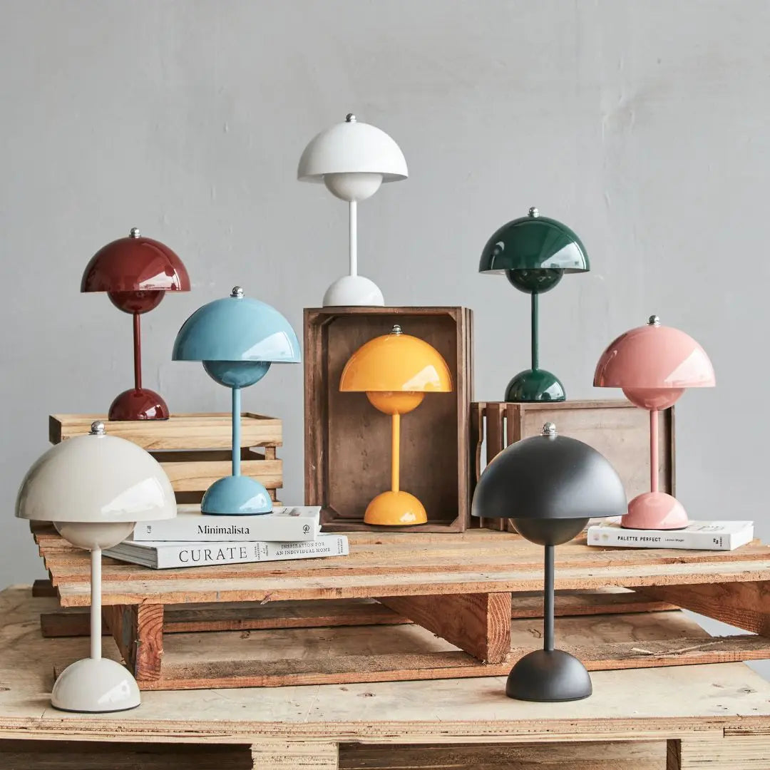 Nelson Nordi Design LED Wireless Table Lamp-Speckled Space
