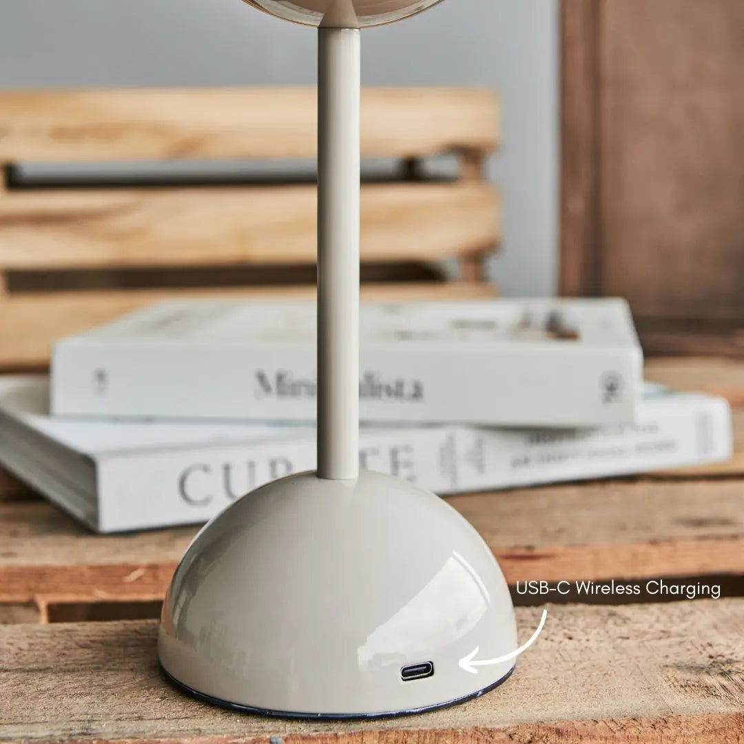 Nelson Nordi Design LED Wireless Table Lamp-Speckled Space