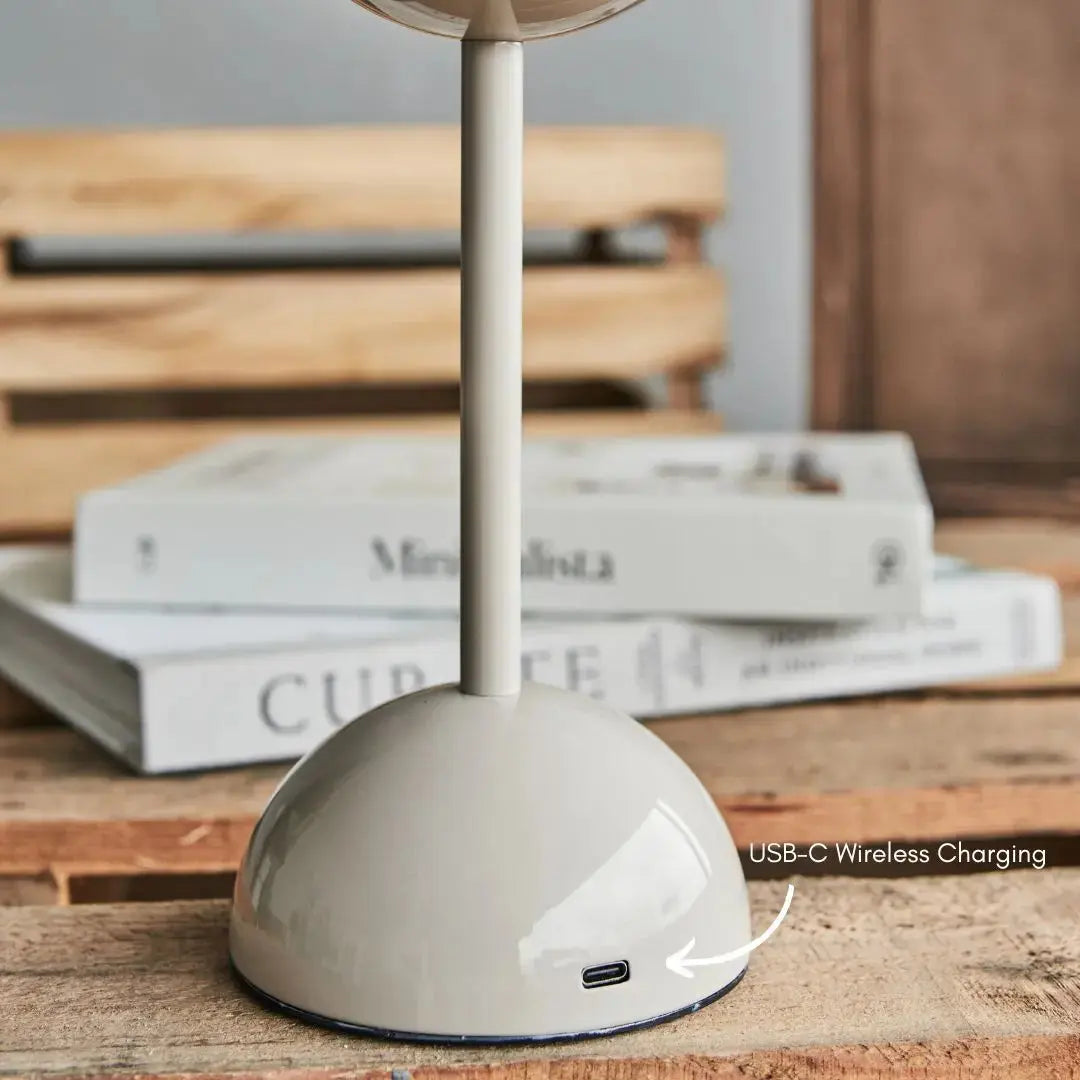 Nelson Nordi Design LED Wireless Table Lamp-Speckled Space