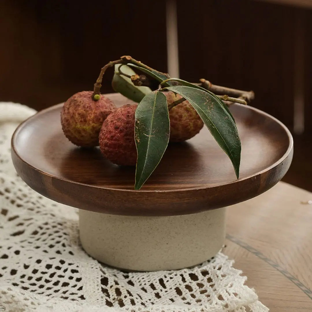Dily Dessert Holder Stand-Speckled Space