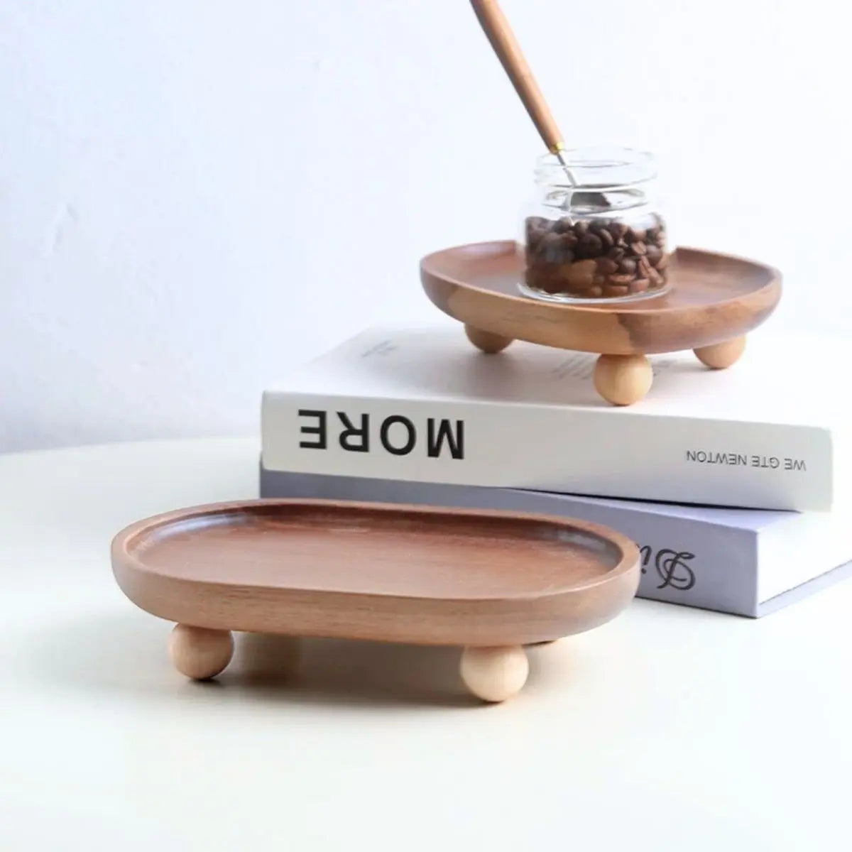 Hathy Wooden Decorative Tray My Store