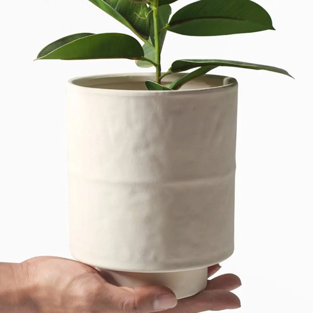 Roma Ceramic Flower Pot-Speckled Space