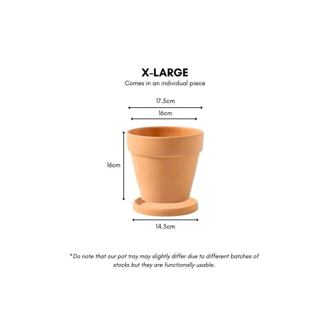 Bundle Set Terracotta Pottery Pots-Speckled Space