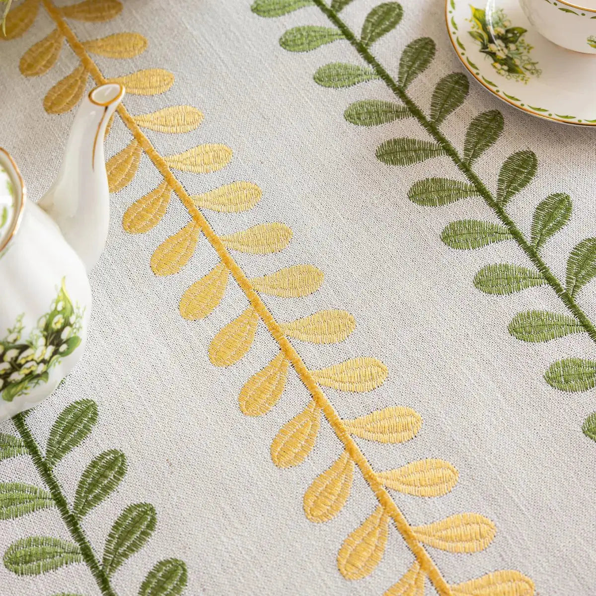 Aurelia Green Table Runner My Store