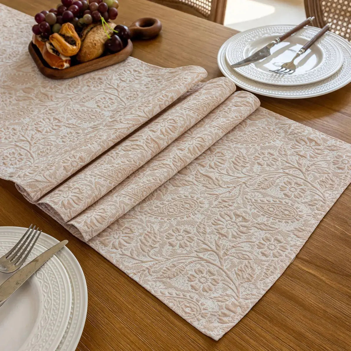 Claytone Beige Table Runner My Store