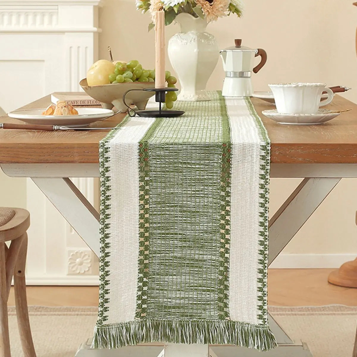 Emberloom Green Table Runner My Store
