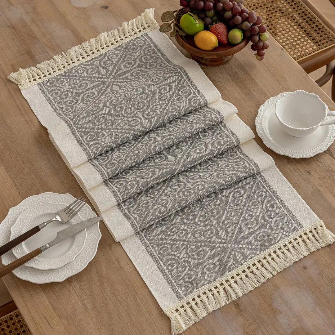 Lumier Water Resistant Table Runner-Speckled Space