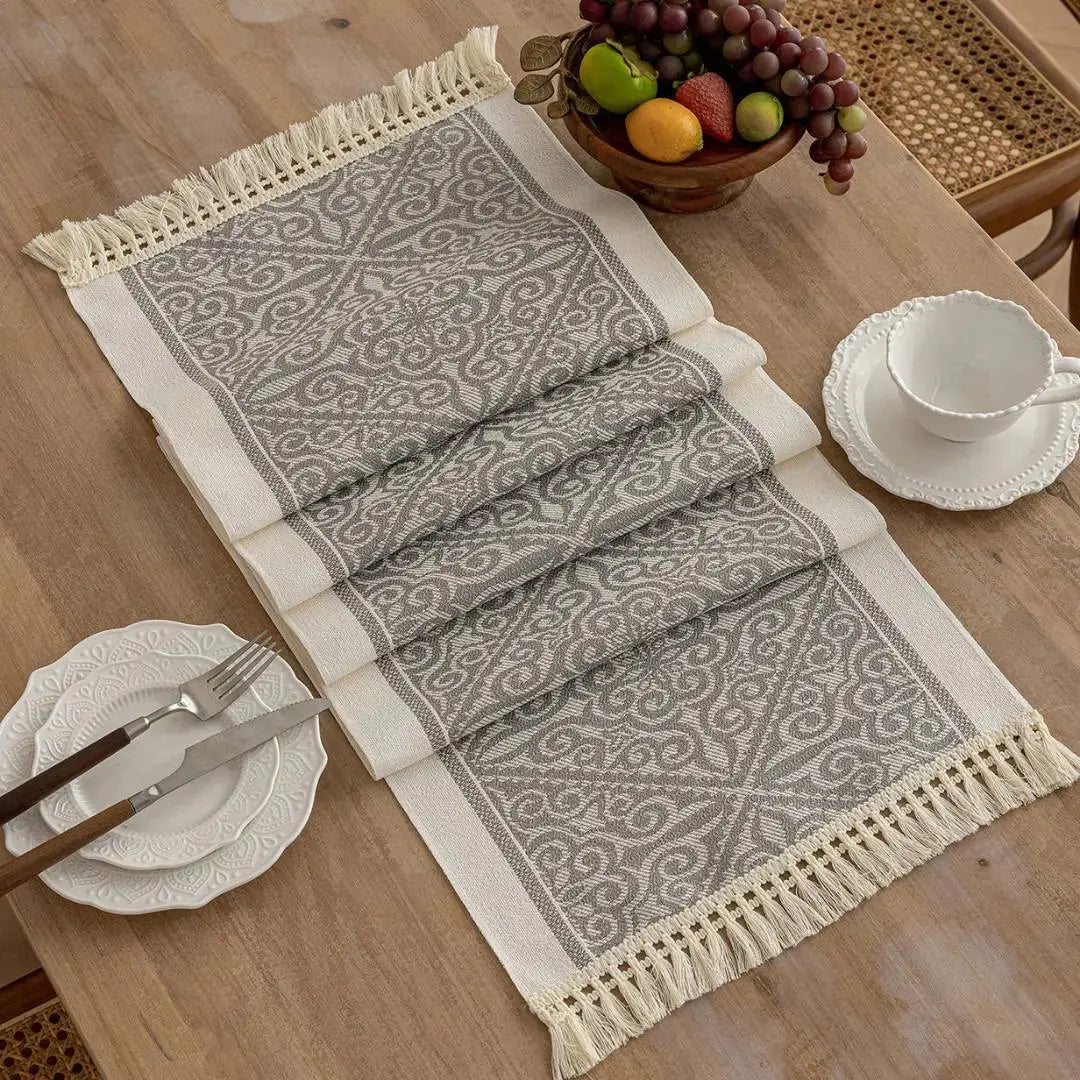 Lumier Water Resistant Table Runner-Speckled Space