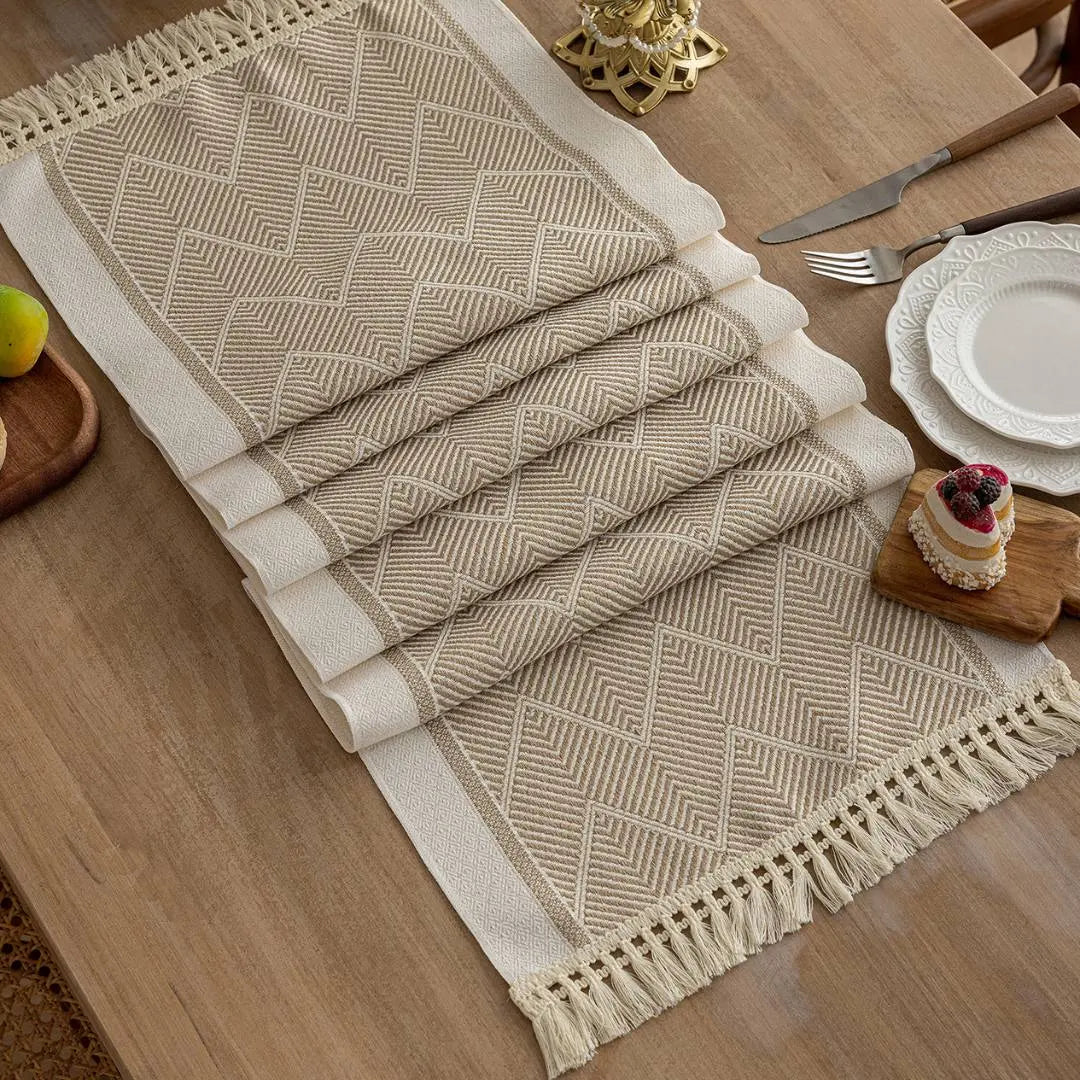 Lorile Water Resistant Table Runner-Speckled Space