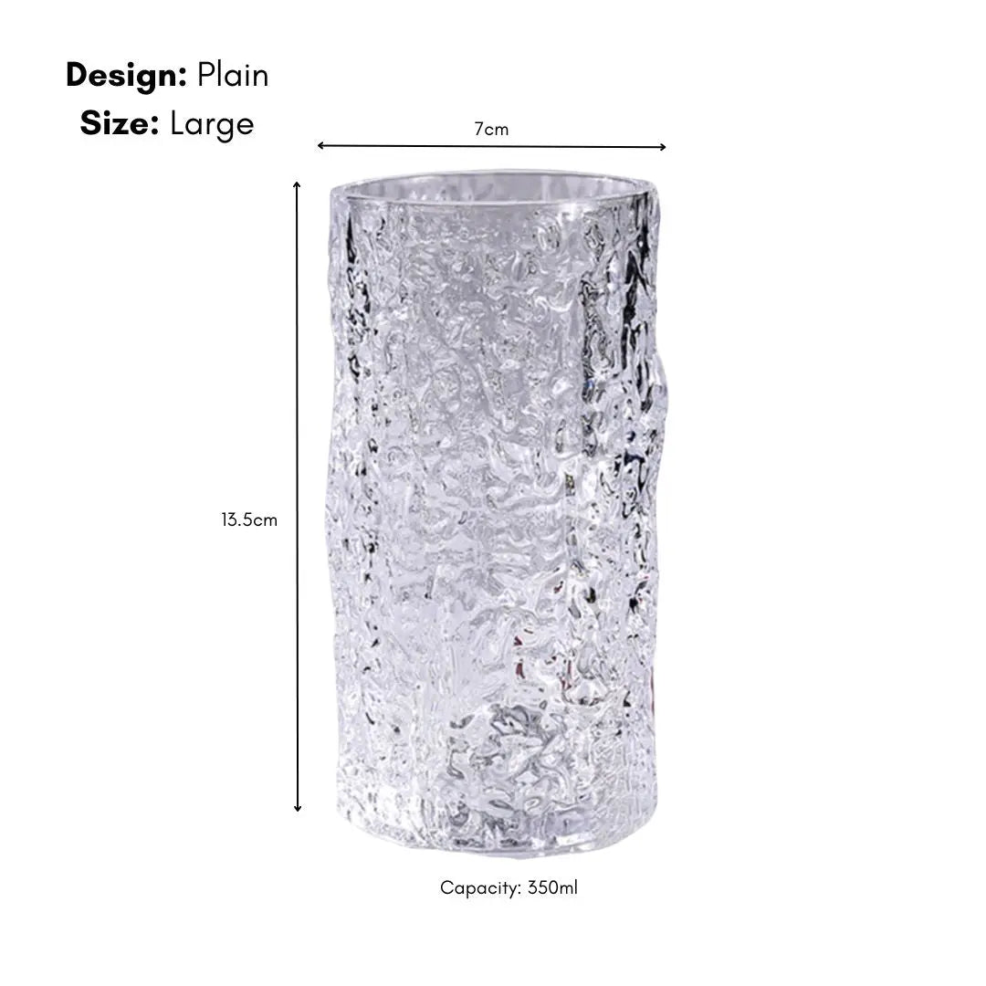 Frosted Glass Cup-Speckled Space