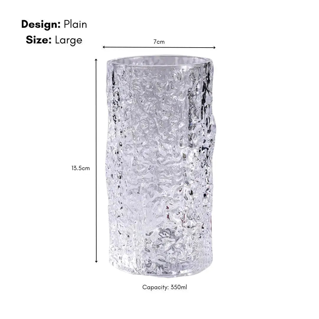 Frosted Glass Cup-Speckled Space