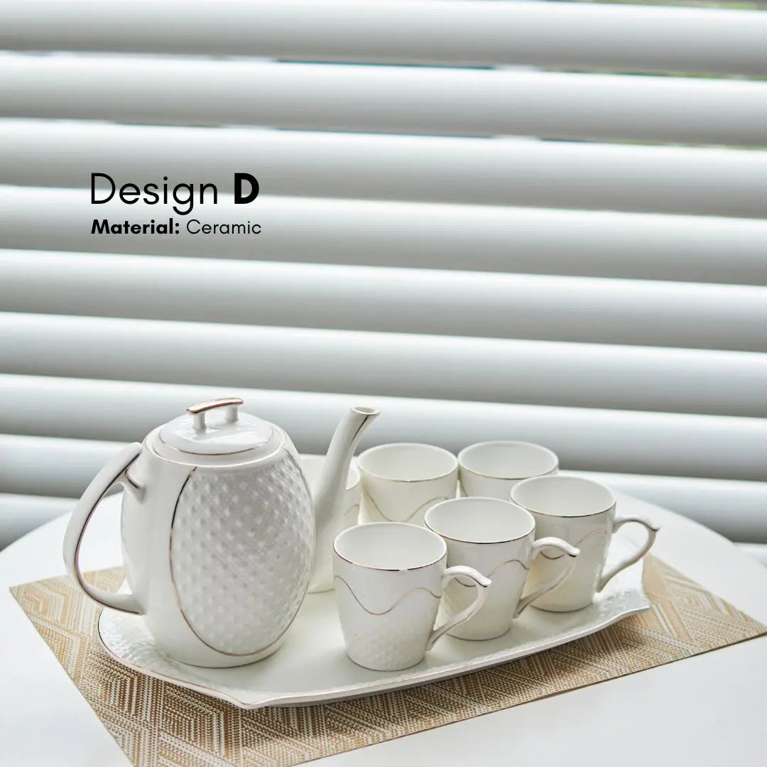 Berlino Teapot Set-Speckled Space