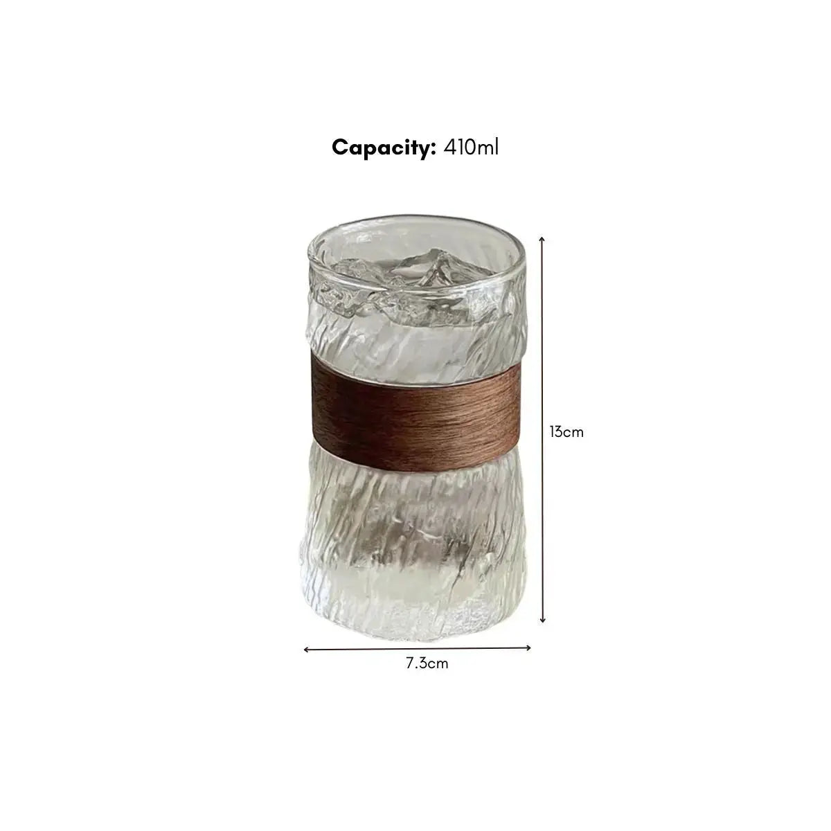 Brinco Glass Cup Speckled Space