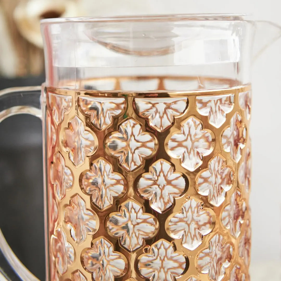 Keeya Acrylic Jug Set-Speckled Space